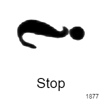 question mark, dot